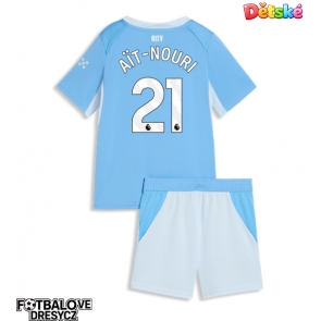 Manchester City Rayan Ait-Nouri #21 Dětské Domácí dres komplet 2026-27 Krátký Rukáv (+ trenýrky)